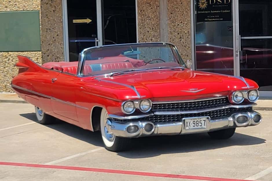 1959 Cadillac Series 62 sold for $86,500