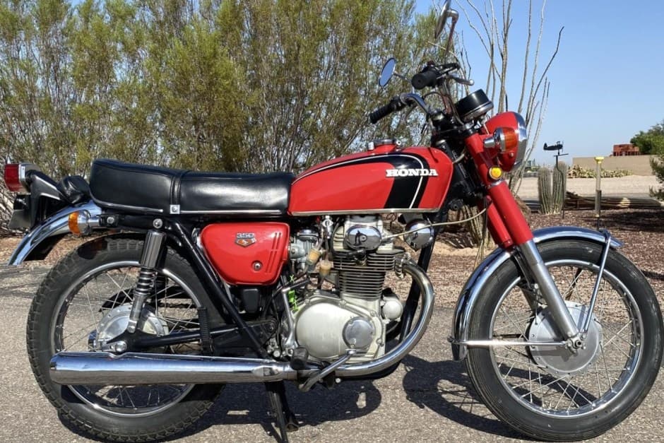 1971 Honda CB350 & CL350 sold for $2,850