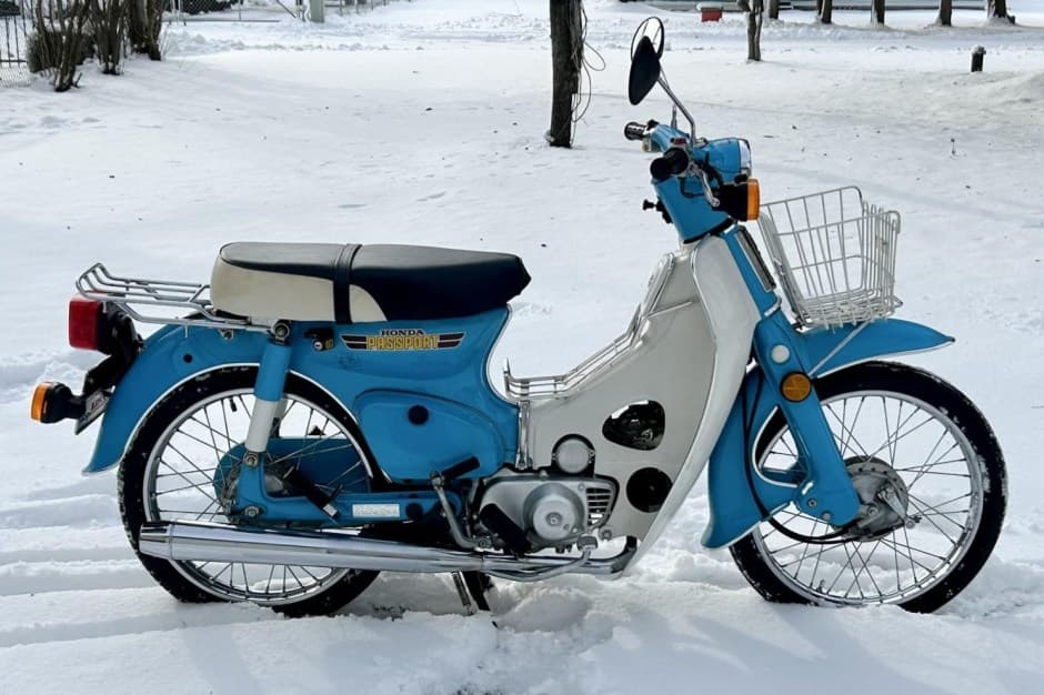 1981 Honda Step-Through Scooter sold for $2,200
