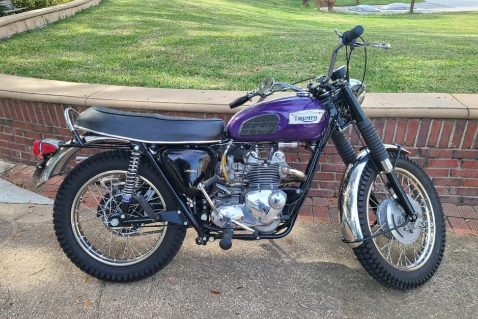 1970 Triumph Trophy sold for $5,600