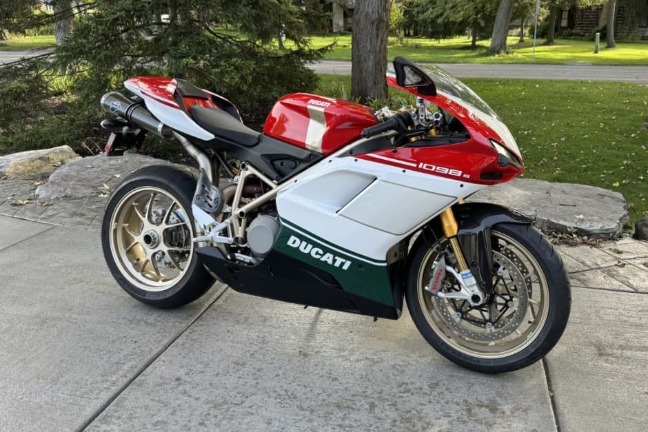 2007 Ducati 1098 sold for $22,000