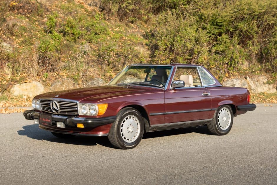 1987 Mercedes-Benz R107 SL sold for $20,500
