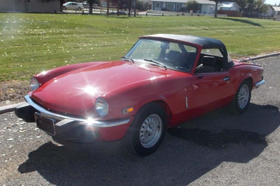 1977 Triumph Spitfire sold for $4,500