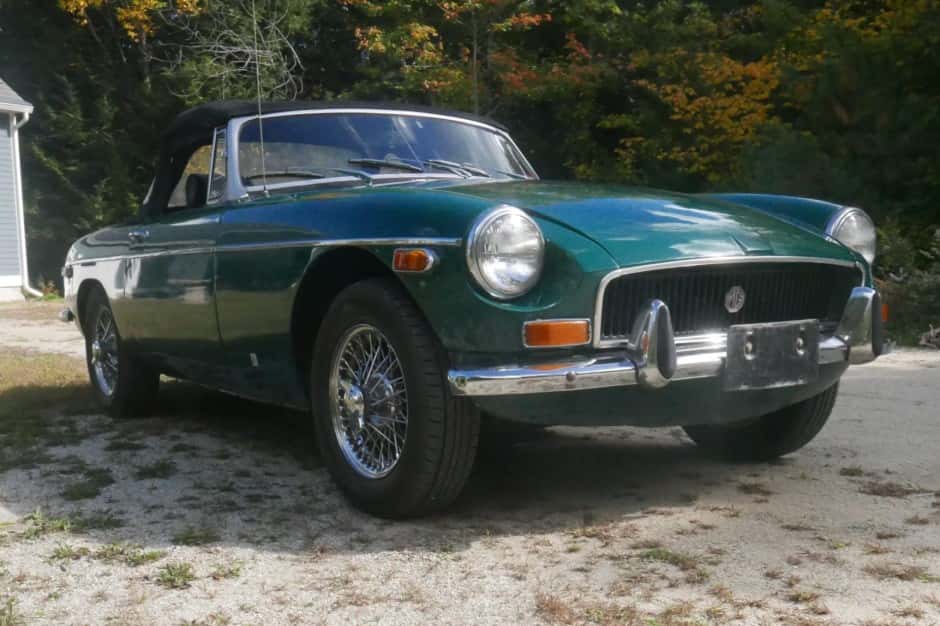 1970 MG MGB sold for $6,200