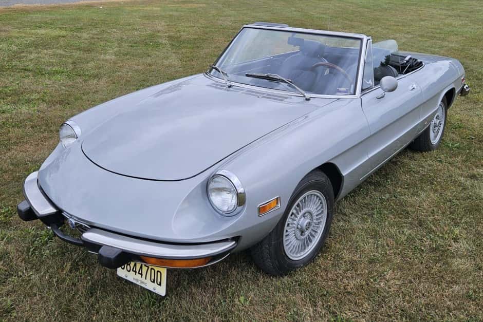 1974 Alfa Romeo 105/115 Spider Series 2 sold for $47,000