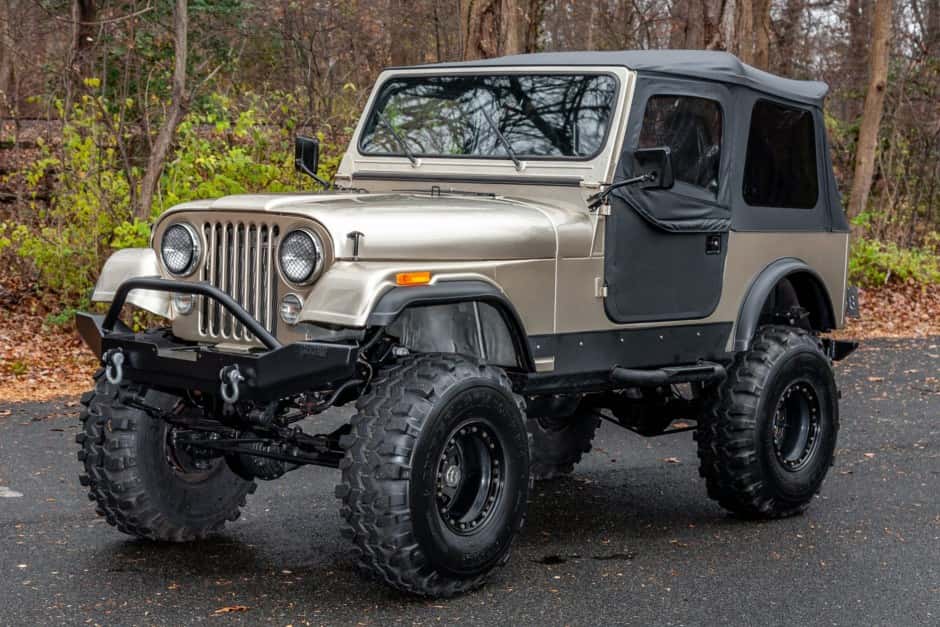 1977 Jeep CJ-7 sold for $0