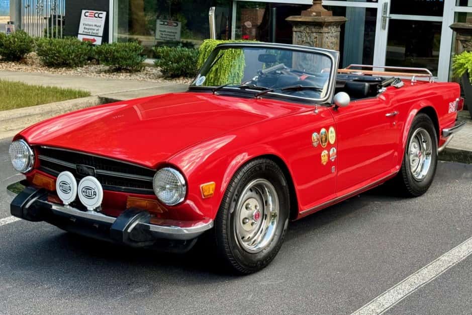 1974 Triumph TR6 sold for $0