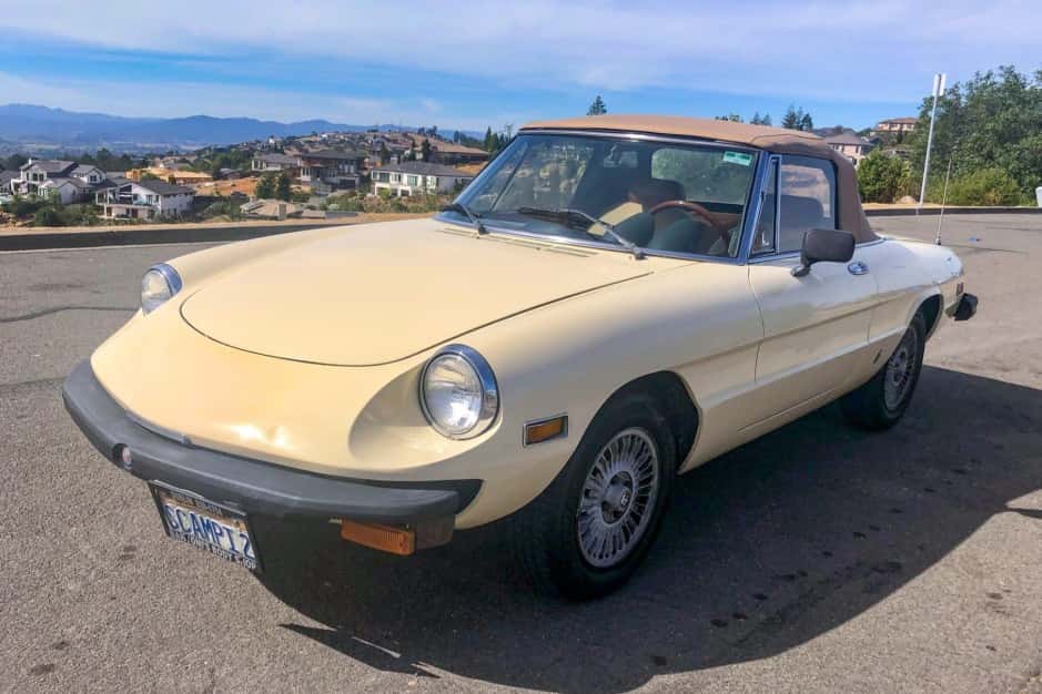 1979 Alfa Romeo 105/115 Spider Series 2 sold for $0