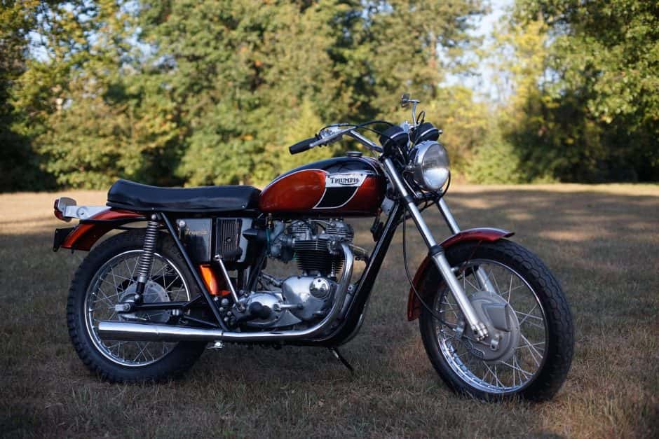 1971 Triumph Bonneville T120 sold for $3,850