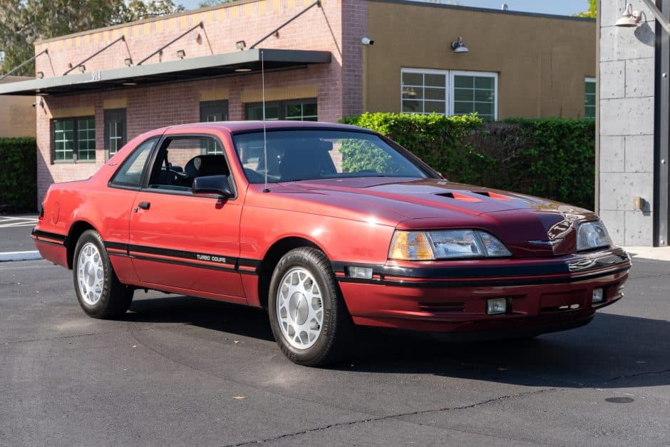 1987 Ford Thunderbird (1983-1988) sold for $21,500