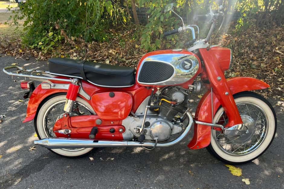 1964 Honda Dream, CB77 Super Hawk, & CL77 Scrambler sold for $3,500