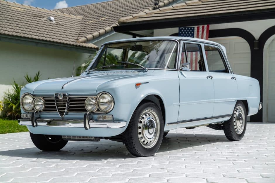 1966 Alfa Romeo 105 Series Sedan sold for $40,000