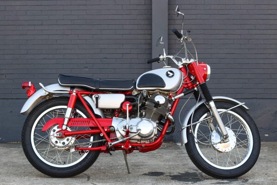 1965 Honda Dream, CB77 Super Hawk, & CL77 Scrambler sold for $4,700