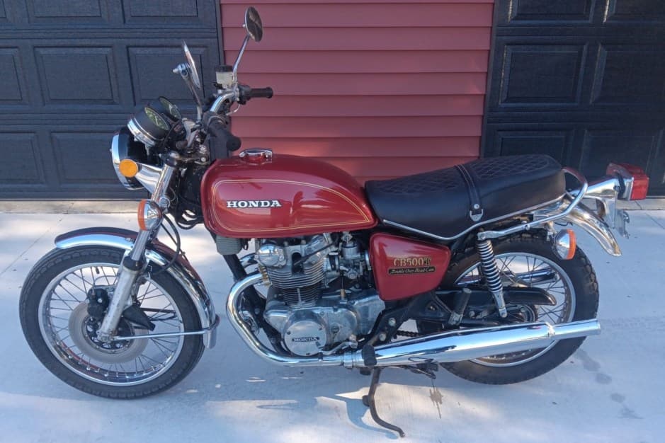 1976 Honda CB450, CL450, & CB500 Twin sold for $1,322