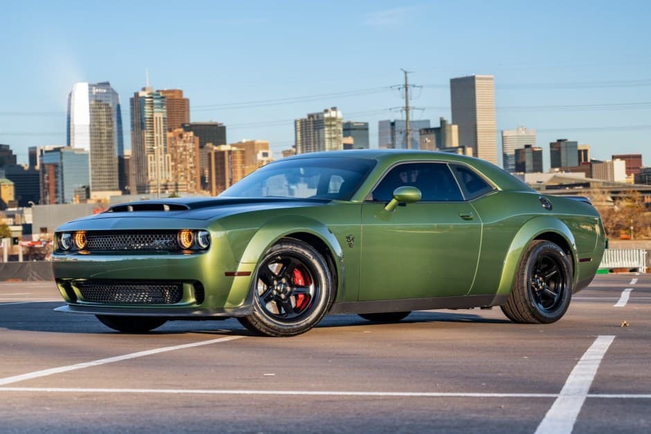 2018 Dodge Challenger SRT Demon & Super Stock sold for $83,500
