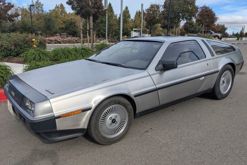 1982 DeLorean DMC-12 sold for $48,000