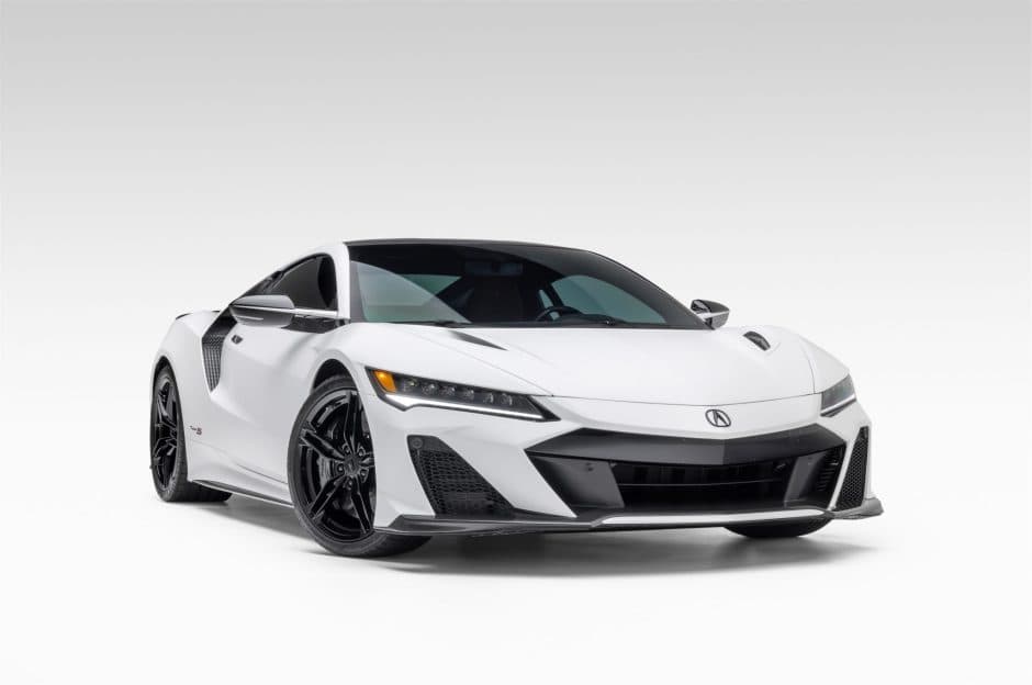 2022 Acura NSX NC1 sold for $247,165