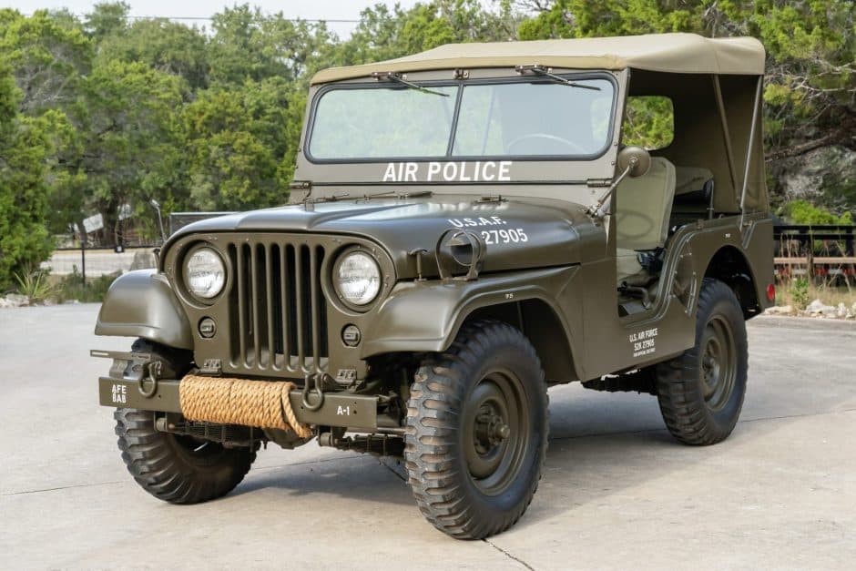 1952 Willys M38 sold for $20,500