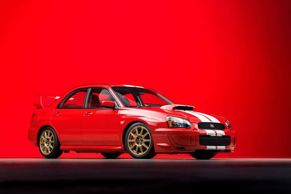 2005 Subaru WRX STi sold for $45,000