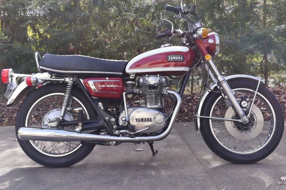 1972 Yamaha XS sold for $5,500