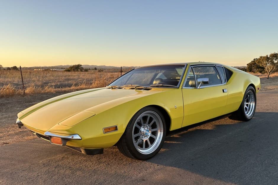1972 DeTomaso Pantera sold for $83,500