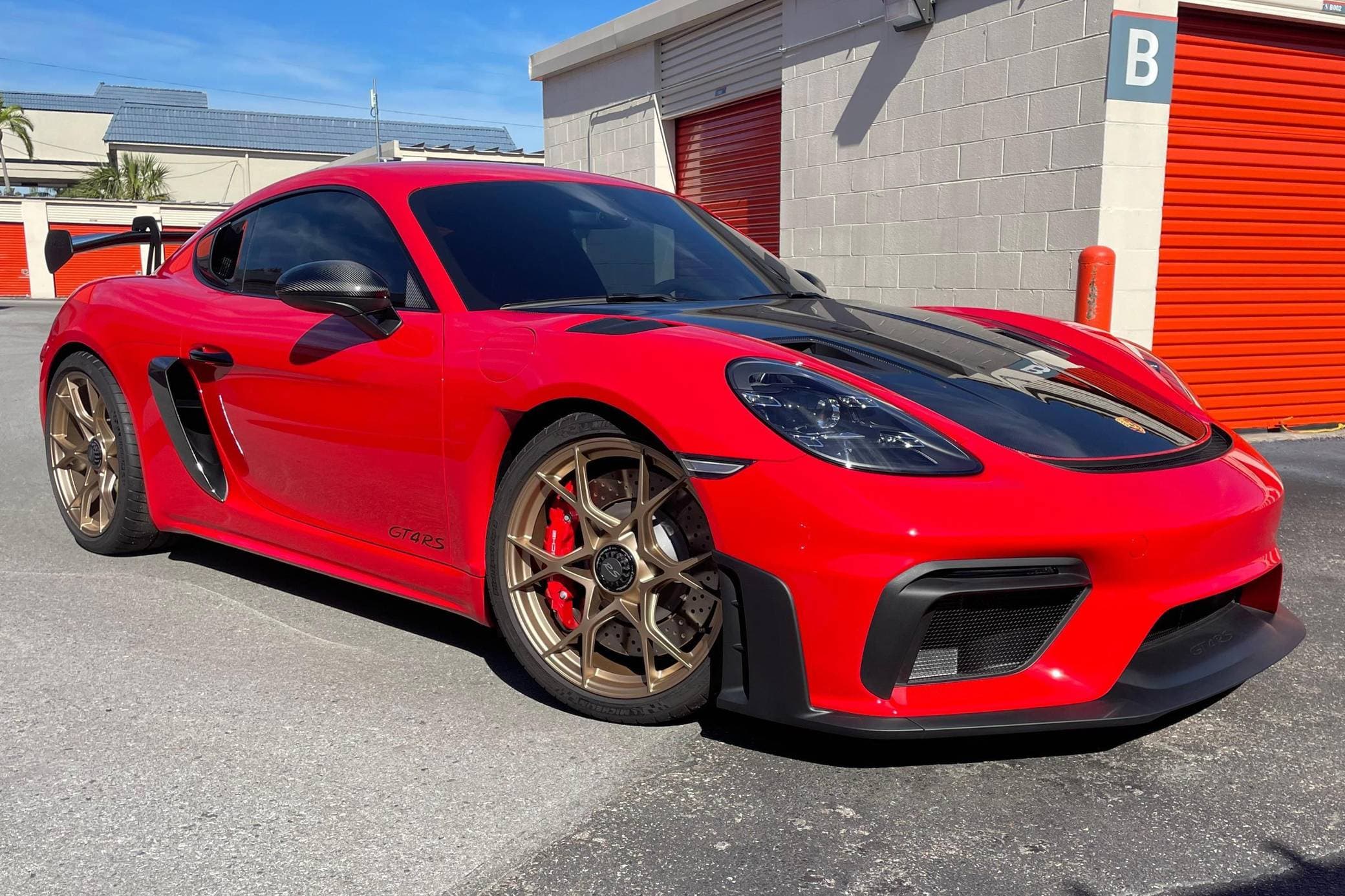 2023 Porsche 718 Cayman sold for $185,500