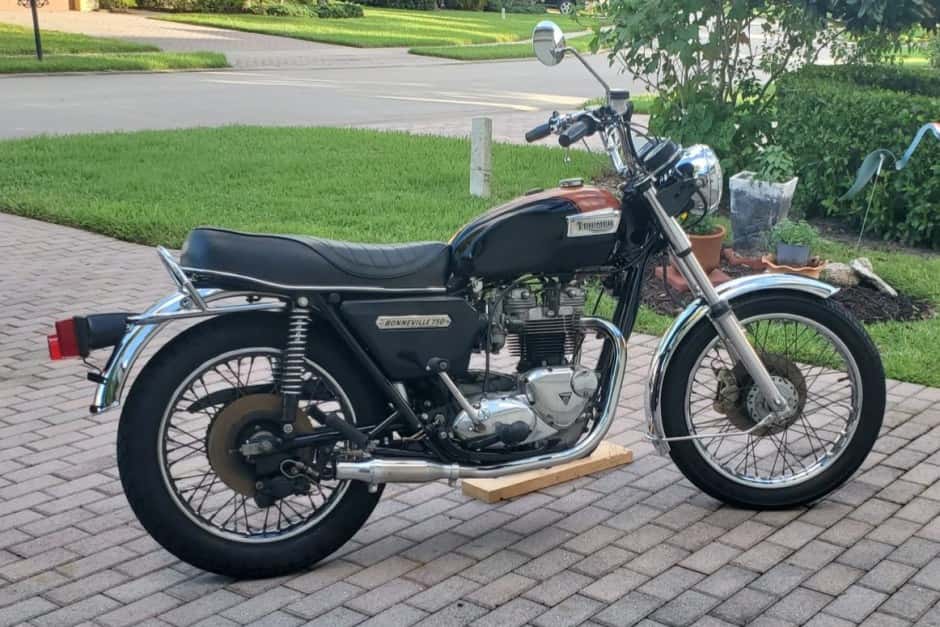 1978 Triumph Bonneville T140 sold for $2,850