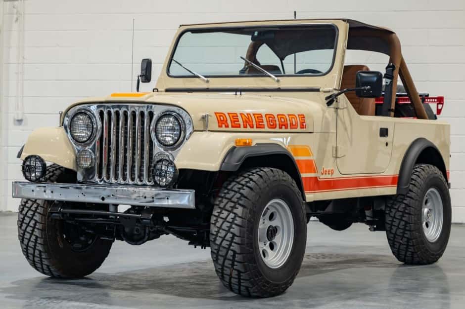 1984 Jeep CJ-7 sold for $15,500