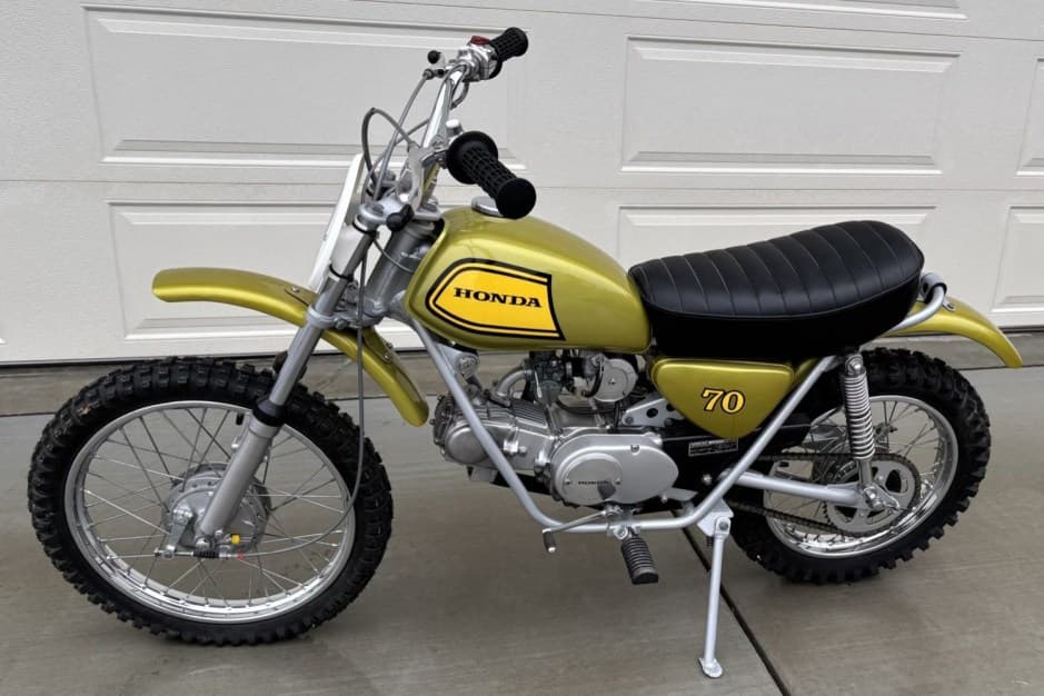 1972 Honda SL Motosport sold for $3,000