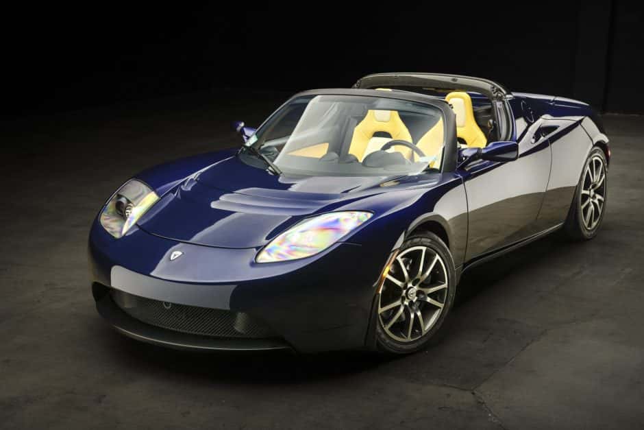 2008 Tesla Roadster sold for $70,000