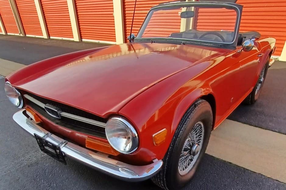 1973 Triumph TR6 sold for $8,333
