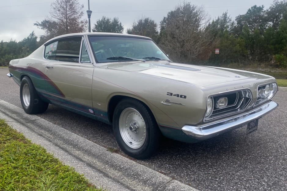 1967 Plymouth Barracuda sold for $18,500