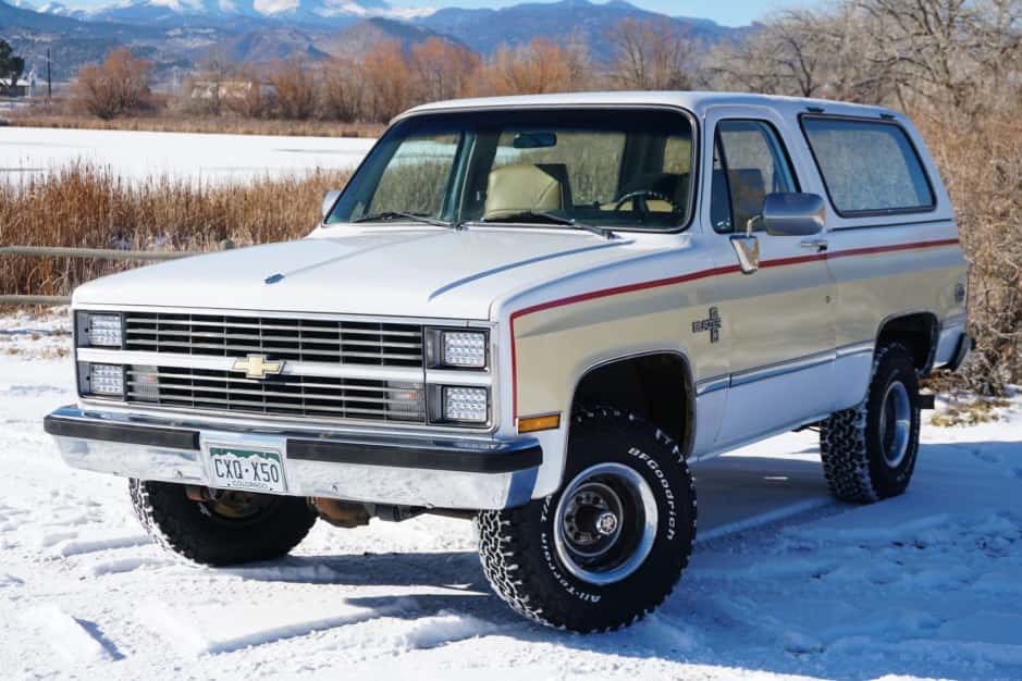 1984 Chevrolet K5 Blazer 1973-1991 sold for $13,999