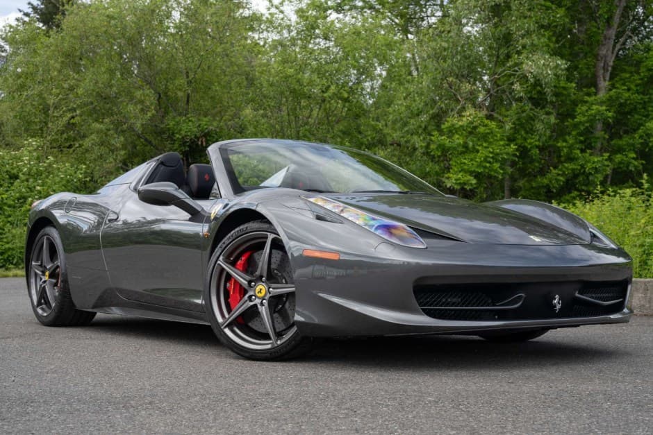2015 Ferrari 458 sold for $231,000