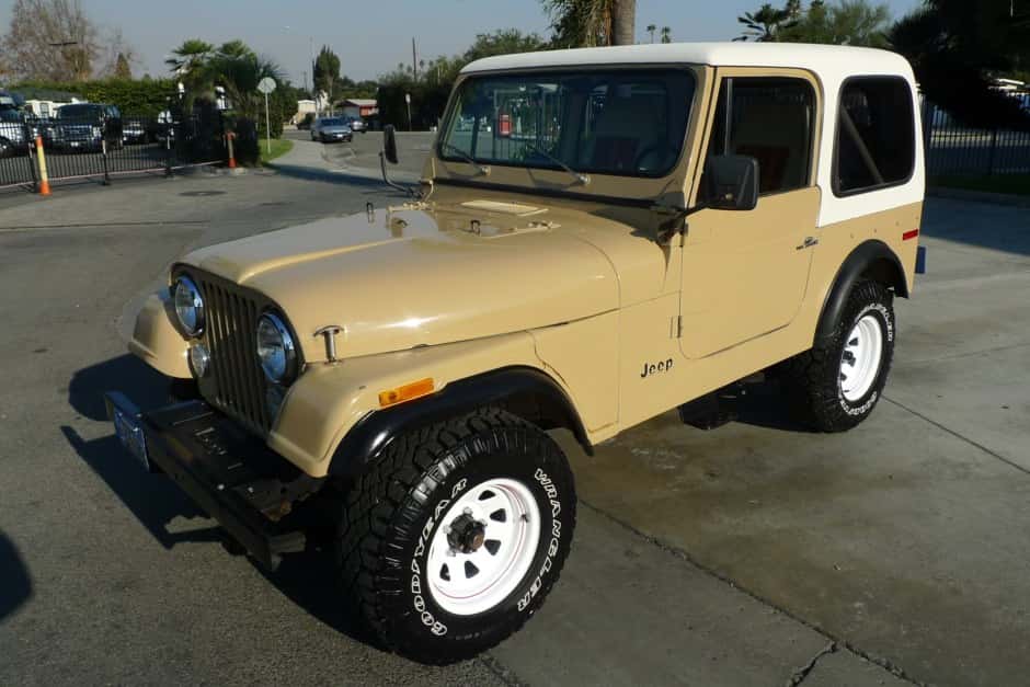 1978 Jeep CJ-7 sold for $18,250