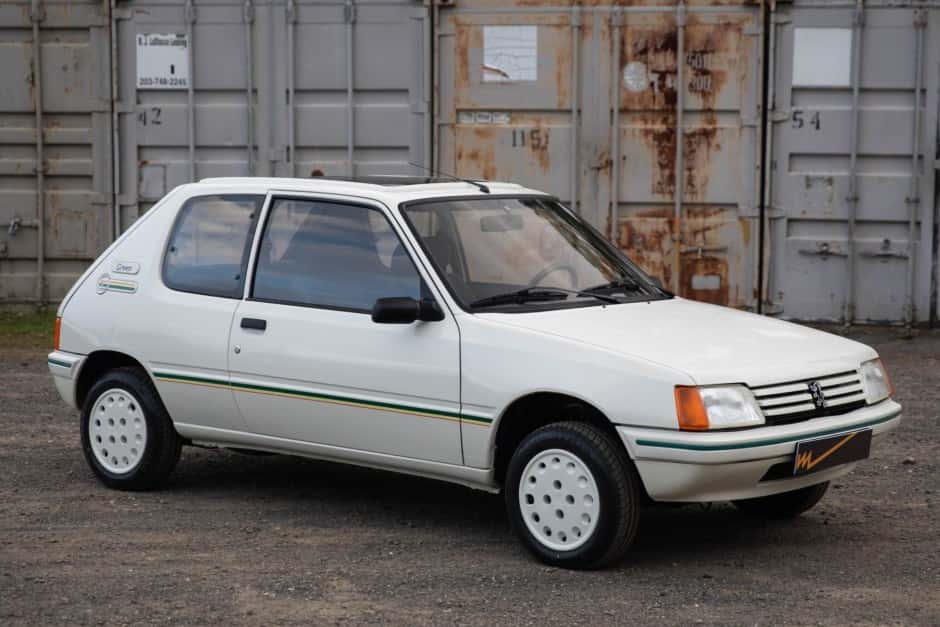 1988 Peugeot 205 sold for $32,000