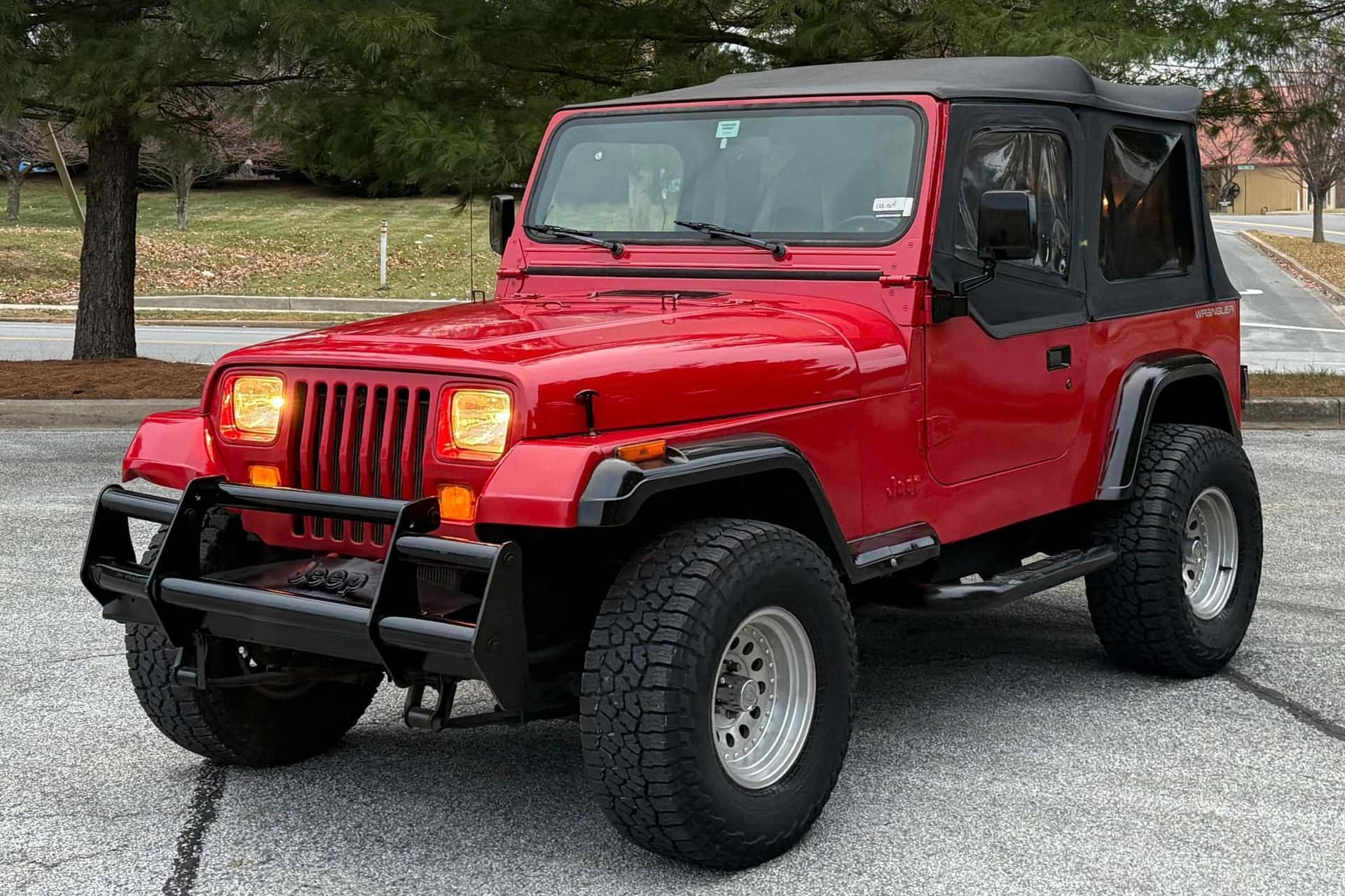 1995 Jeep Wrangler sold for $8,200