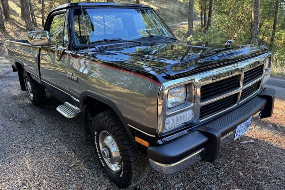 1991 Dodge Ram (1981-1993) sold for $48,000