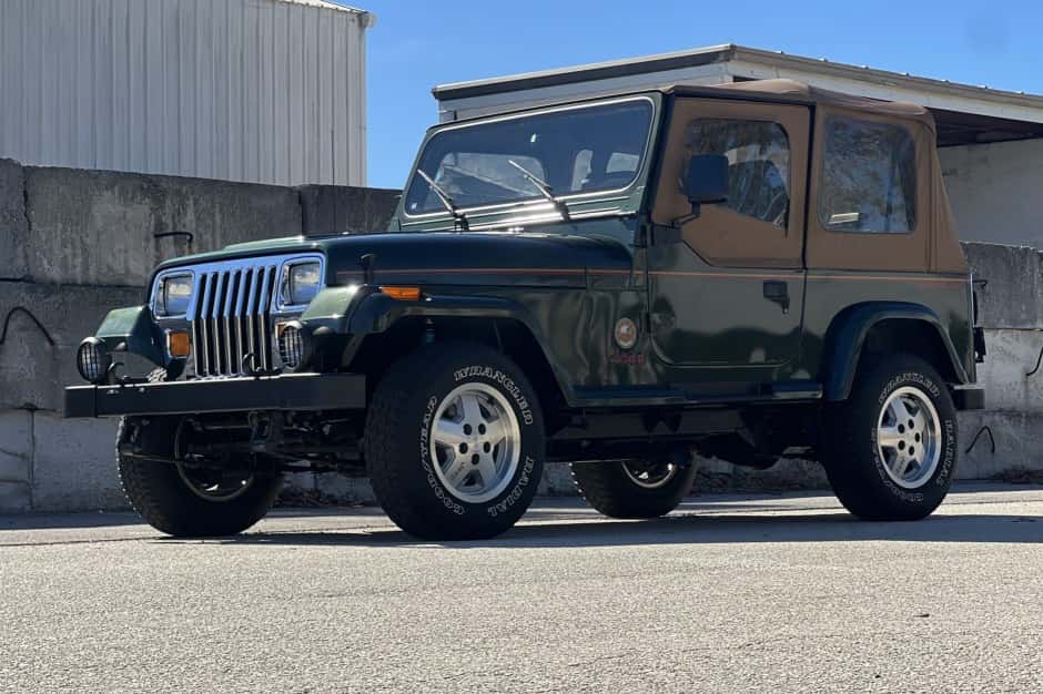1995 Jeep Wrangler YJ (1987-1995) sold for $47,250