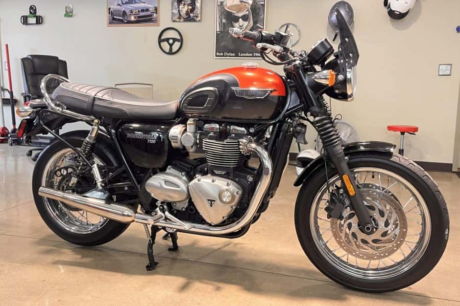 2020 Triumph New Bonneville (2000+) sold for $7,200