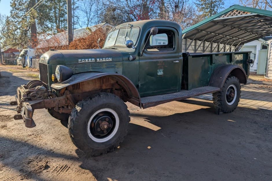 1948 Dodge Power Wagon sold for $30,000