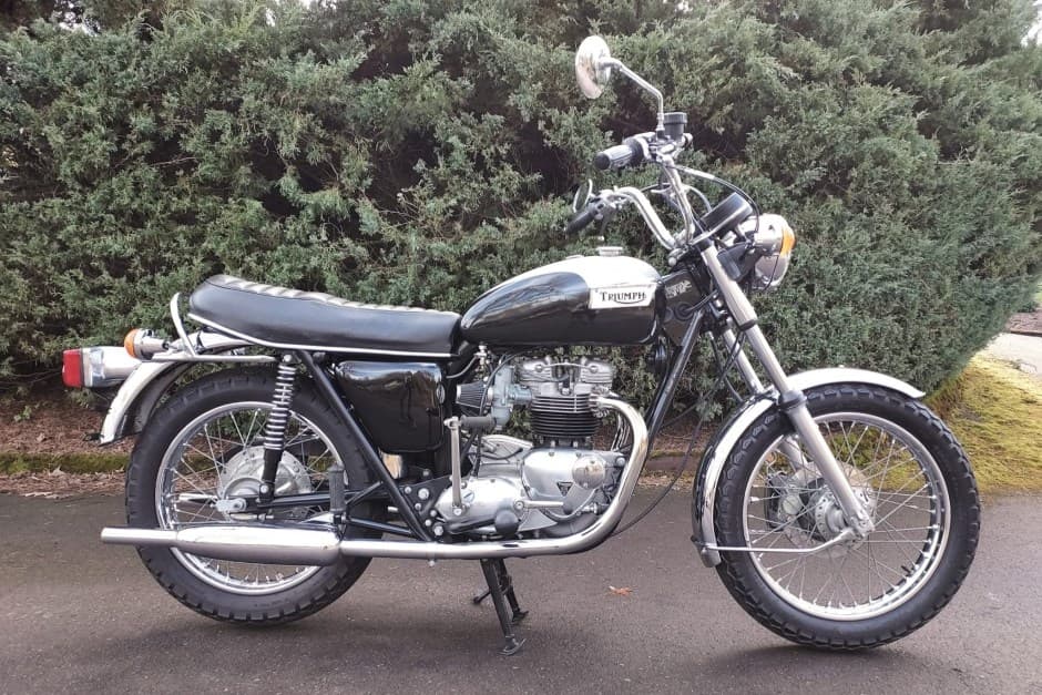 1973 Triumph Bonneville T140 sold for $4,600