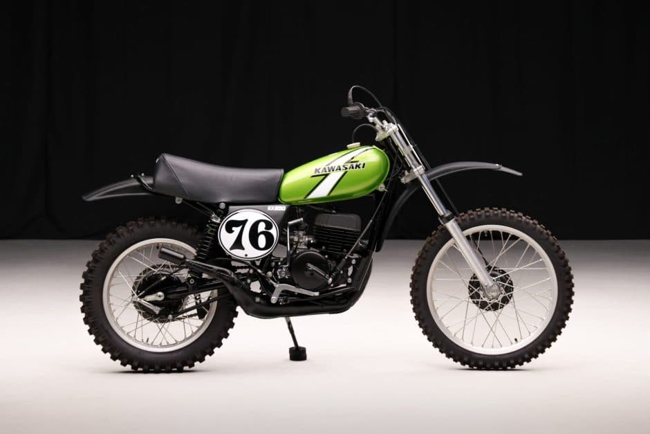 1976 Kawasaki KX sold for $7,000