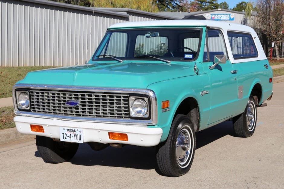 1972 Chevrolet K5 Blazer 1969-1972 sold for $33,500