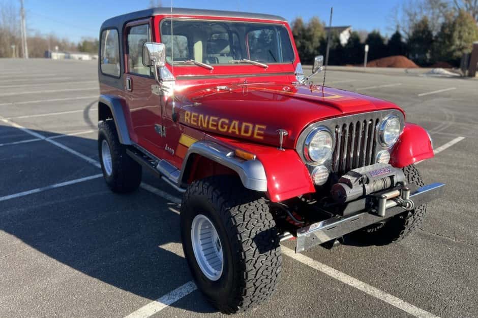 1985 Jeep CJ-7 sold for $18,750