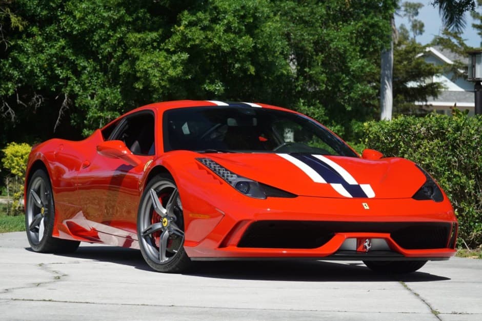 2015 Ferrari 458 sold for $752,000