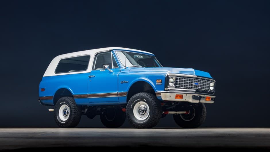 1972 Chevrolet K5 Blazer 1969-1972 sold for $92,000