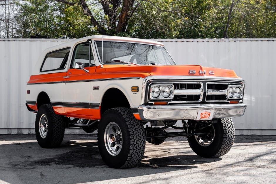 1972 GMC Jimmy (1970-1972) sold for $91,000