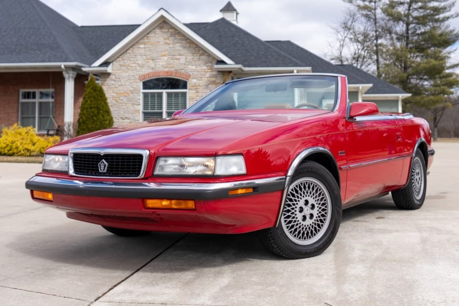 1989 Chrysler TC by Maserati sold for $14,750