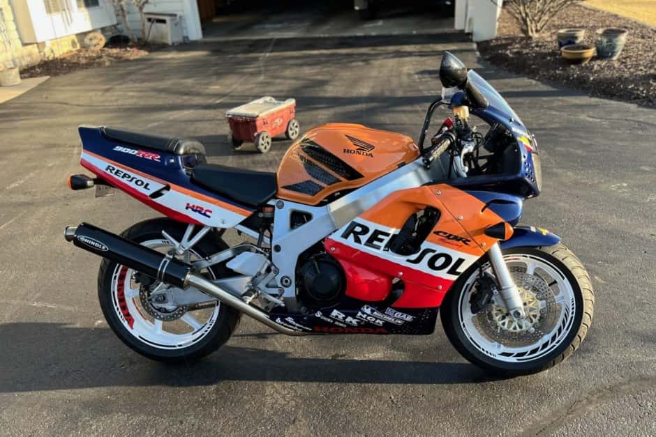 1994 Honda CBR sold for $2,900